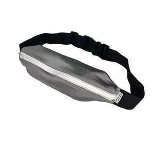 FITKICKS Unisex Adult Gray & Black Waist Fanny Belt Bag